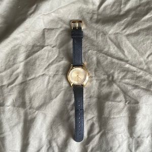 Black and Gold coach watch